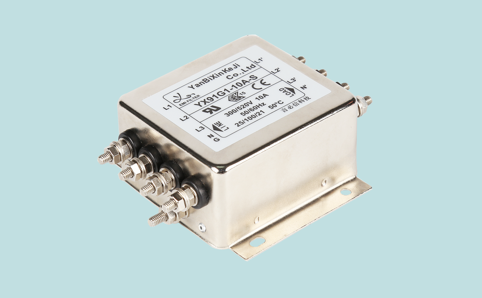 YX-94三相四線電源濾波器 YX-94三相四線電源濾波器