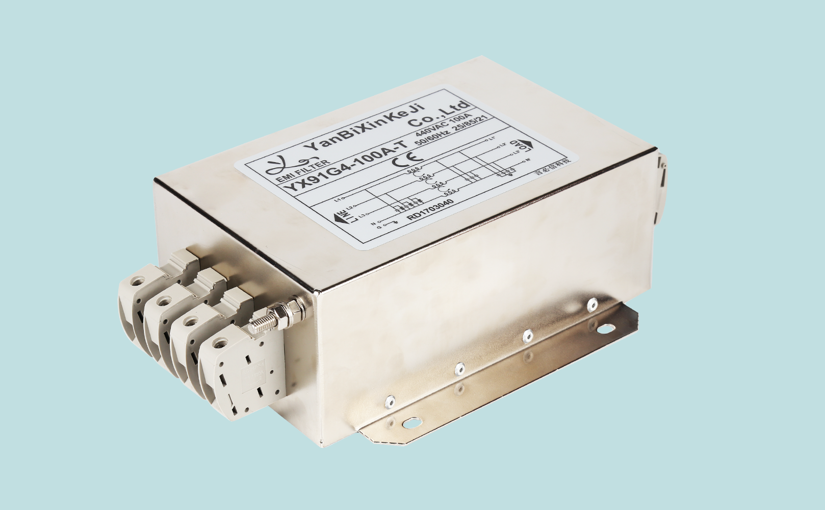 YX-94三相四線電源濾波器 YX-94三相四線電源濾波器