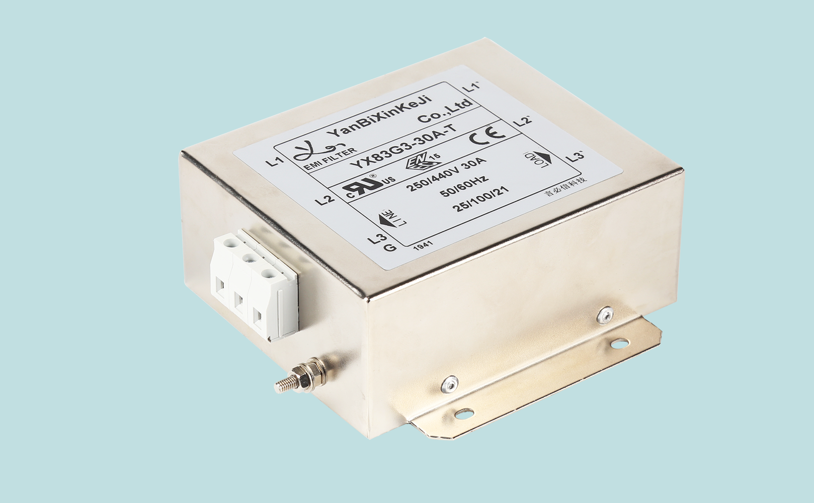 YX-83三相三線電源濾波器